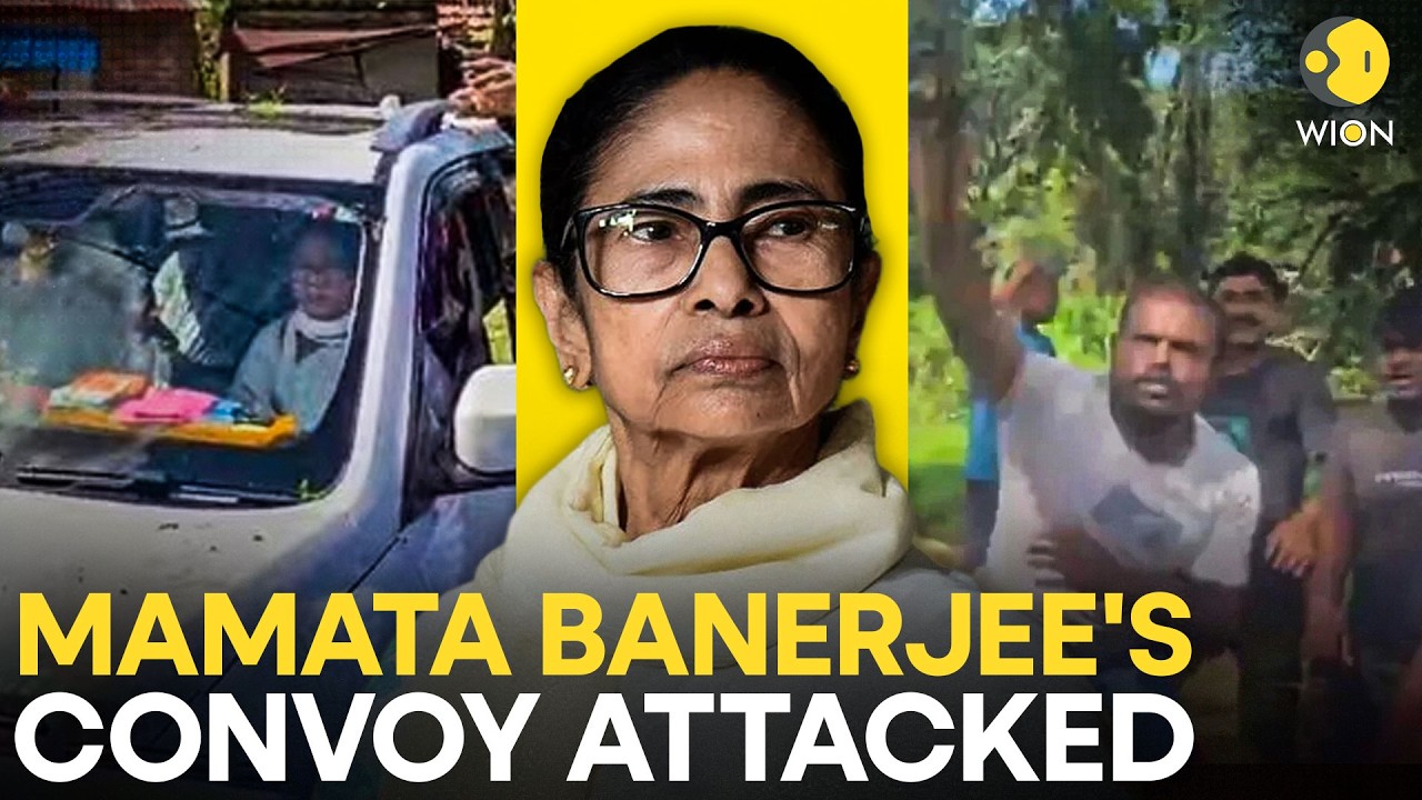 Mamata Banerjee's Convoy Attacked, Former CM Says 'Large Stones Were Hurled At My Car' | Originals