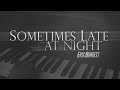 Eric Burgett - Sometimes Late At Night (Official Music Video)