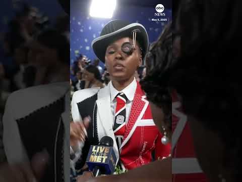 Janelle Monáe on her 2025 Met Gala look