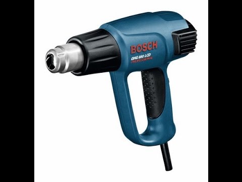 Unpacking / unboxing heat guns Bosch GHG 660 LCD 0601944703 / 0601944302