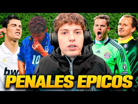 DAVOO XENEIZE REACCIONA A TANDAS DE PENALTIS IMPOSIBLES DE OLVIDAR - CUAL ES LA MAS EPICA???