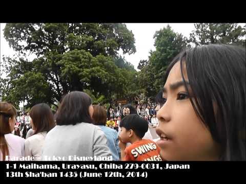 13 Sha'ban 1435 (June 12, 2014): Parade @ Tokyo Disneyland