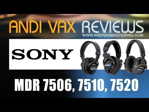 AVR 023 - Sony MDR 7506, MDR 7510, MDR 7520