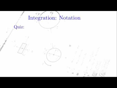 Analysis 1 - Integration Video 2 - Einführung Integrale