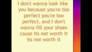 Caitlin Crosby-Imperfect is the new Perfect [LYRICS ON SCREEN!]