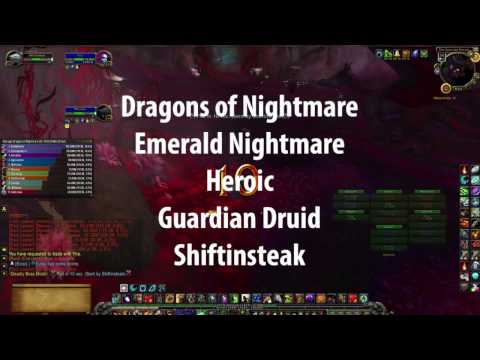 Dragons of Nightmare - Emerald Nightmare [Heroic - Guardian Druid POV]