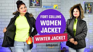 Flipkart Amazon Jacket Review |Fort Collins Winter Women Jacket |Online Shopping Ladies Jacket