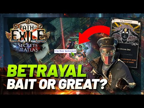 PoE 3.26 - Is Betrayal Good Now? Atlas Strategy Test