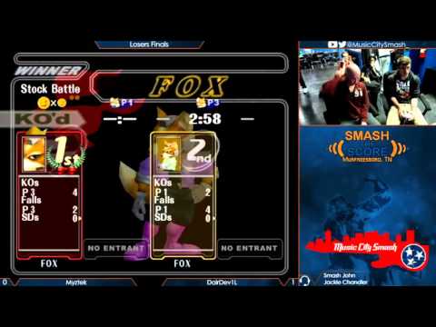 STS10.5 - Myztek (Blue Fox) vs DairDev1L (Fox) - Melee Losers Finals