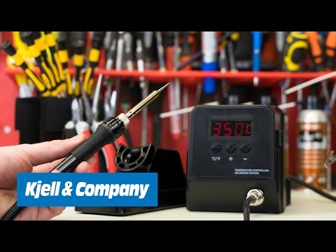 Kjell-TV - Professionell lödstation från Dibotech