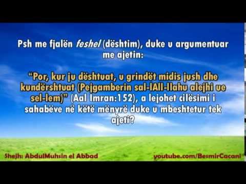 023. Cilësimi i sahabëve me fjalë që nënkuptojnë mangësi-AbdulMuhsin Abbad