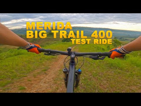 MERIDA BIG TRAIL 400 TEST RIDE (TECHNICAL UPHILLS AND MODERATE DIFFICULTY DESCENTS) FPV
