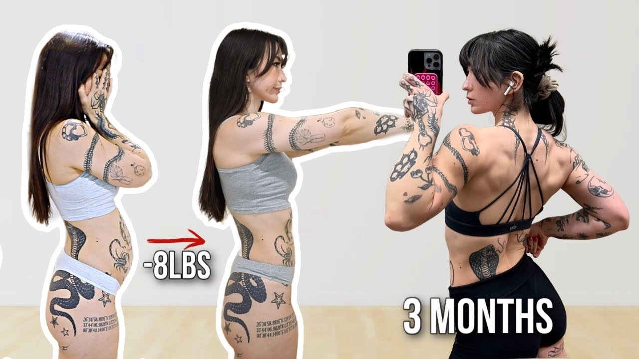 I Changed My BODY and My LIFE in 3 months... (beefy loss, certain skin, wholesome habits) thumbnail
