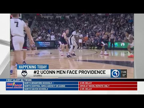 UConn men's basketball takes on Providence tonight