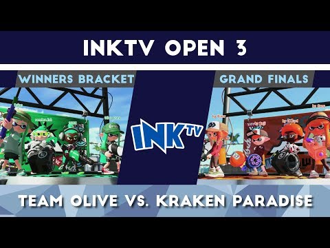 Splatoon 2 - InkTV Open 3 - Team Olive vs. Kraken Paradise [Grand Finals]