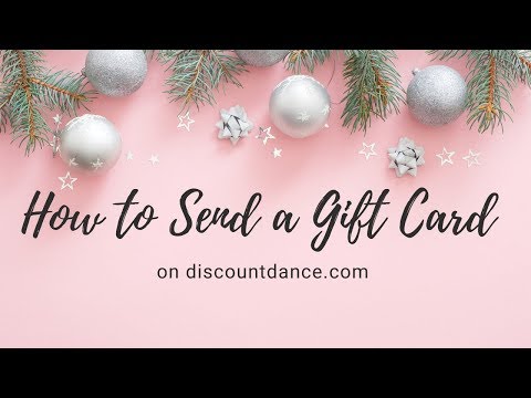Part of a video titled How to Send a Gift Card Online - YouTube