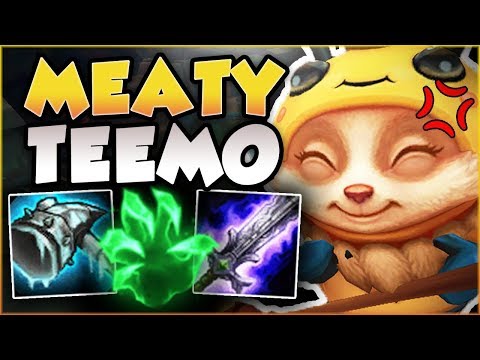 DON'T LET MY SIZE FOOL YOU! THIS TEEMO IS BEYOND THICC! THICC TEEMO TOP GAMEPLAY! League of Legends