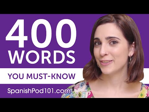 400 Words Every Spanish Beginner Must Know