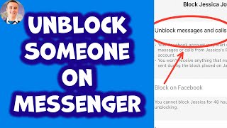 How to Unblock Someone Facebook Messenger | Unblock People on Messenger!
