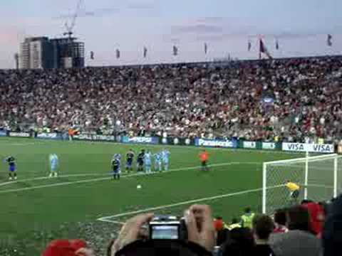 de rosario's penalty shot