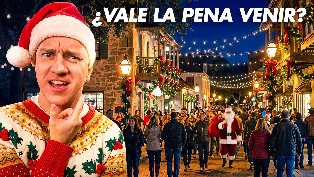 Descubrí LA CIUDAD de NAVIDAD MÁS BONITA en EEUU