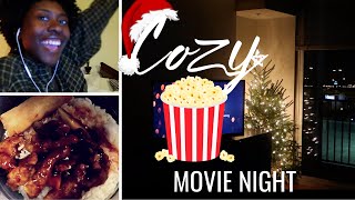 COZY CHRISTMAS MOVIE NIGHT | VLOGMAS DAY 8