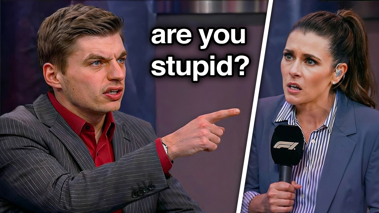 F1 Drivers Shutting Down Disrespectful Interviewers
