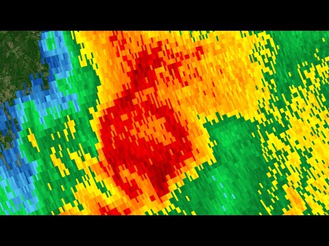 2022 Sawyerville, Alabama Supercell Radar Loop