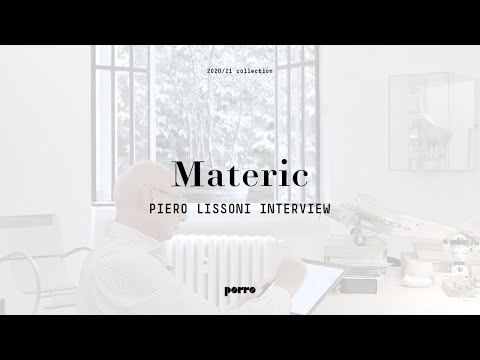 Porro - 2020/21 News: Materic table by Piero Lissoni - interview