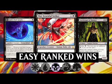 Mono Black Aggro Makes WINNING Easy! | MTG Arena Standard