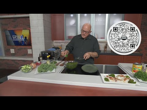 Dean shares his recipe for Baked Haddock with Tomato & Fennel and Air Fryer Brussel Sprouts