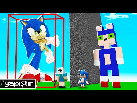 YAPI KAPIŞMALARINDA ARKADAŞIMI SONİC İLE TROLLEDİM - ⚠️ Minecraft