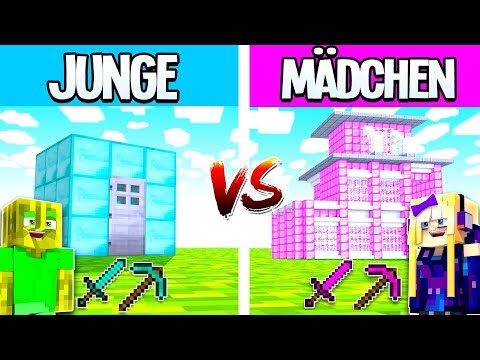 JUNGE vs. MÄDCHEN HAUS in MINECRAFT?!