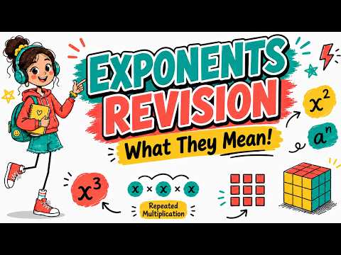 Exponents Revision : What Exponents Mean | Grade 10 CAPS Math
