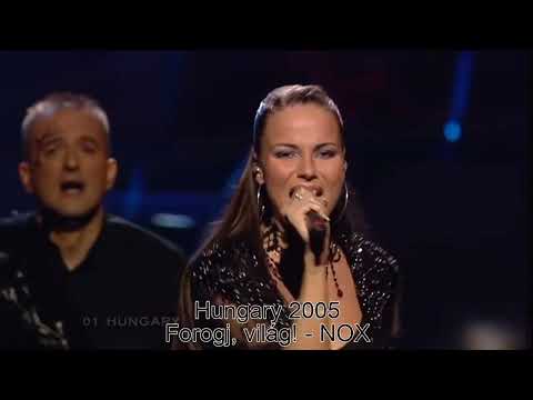 My Favourite Eurovision Entries Each Year (Part 2, 1996 - 2022)