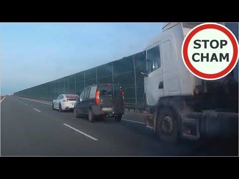Idiotyczne zachowanie kierowcy Porsche na A2 ...