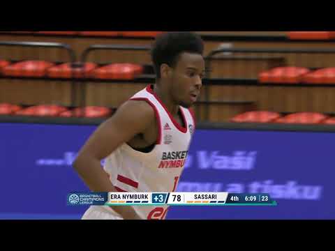 Highlighty ERA Nymburk vs  Dinamo Sassari