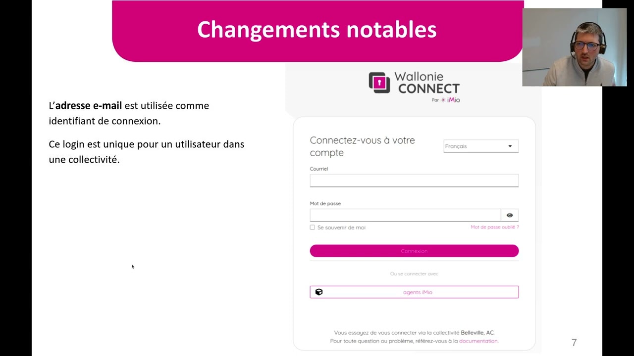Séance d'information Wallonie Connect