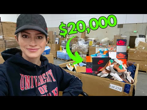 I Spent $3,500 On a Pallet of Amazon Shoe Returns