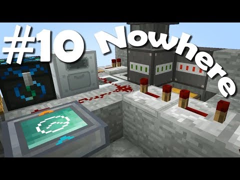 Our Actually Additions Quarry! | Nowhere | Minecraft | Ep. 10