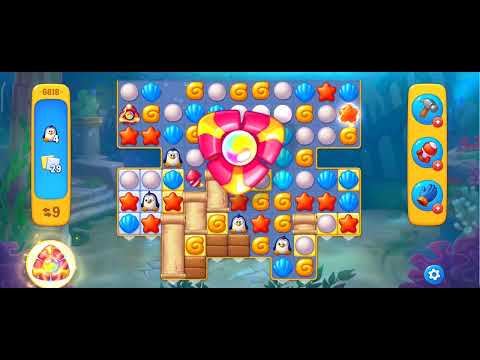 Game @Fishdom level 6818