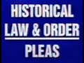 Jeopardy Historical Law Order Pleas