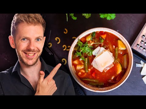 Italy's legendary vegetable soup: Minestrone