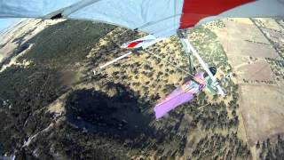preview picture of video 'Hang Gliding at Mt Bakewell in York, Western Australia'