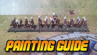 10mm Warmaster Empire Handgunners Painting Guide