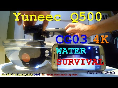 Yuneec Q500 4K #11 CGO3 Camera (Water Survivability Test)