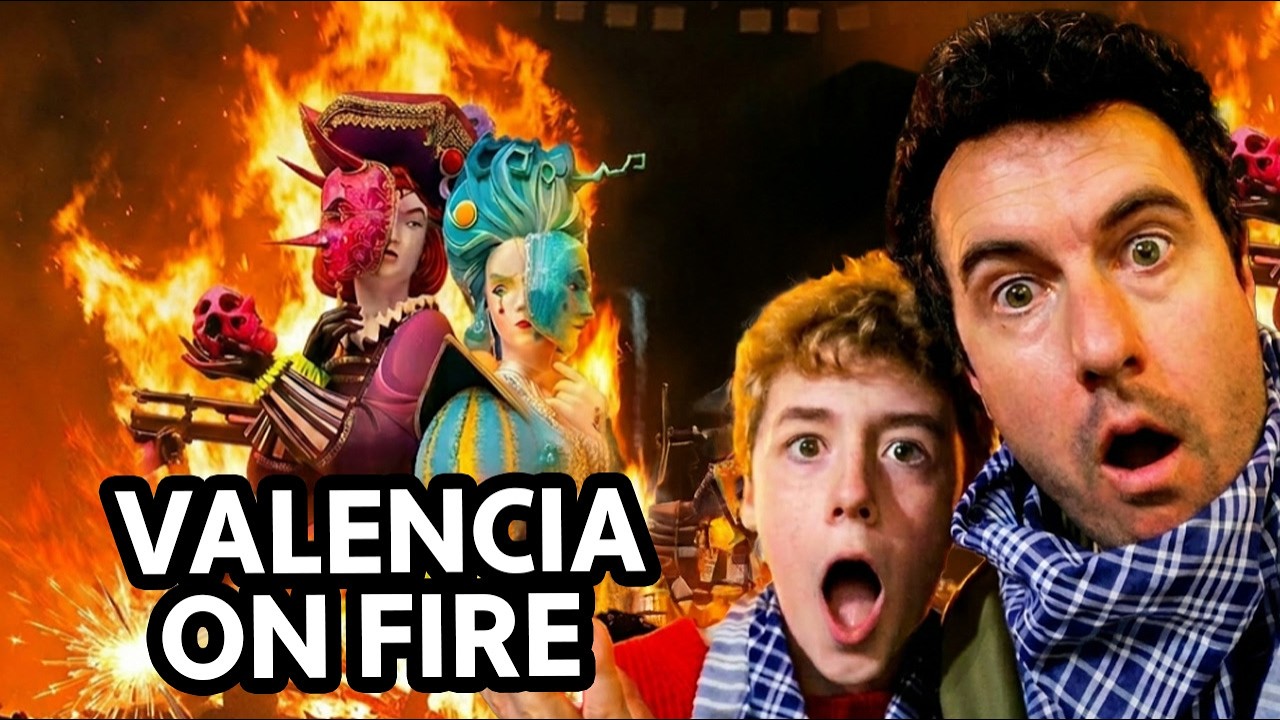 Famous Artwork (Worth Millions) destroyed in FIRE 💸🔥 | Fallas Valencia