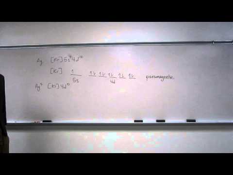 Paramagnetic or Diamagnetic - Silver and Ion