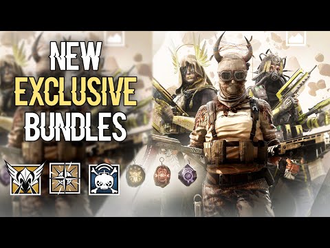 Upcoming Exclusive BUNDLE - Showcase IN-GAME - Weapon Skins & Charms - Rainbow6  Y7S2 Vector Glare