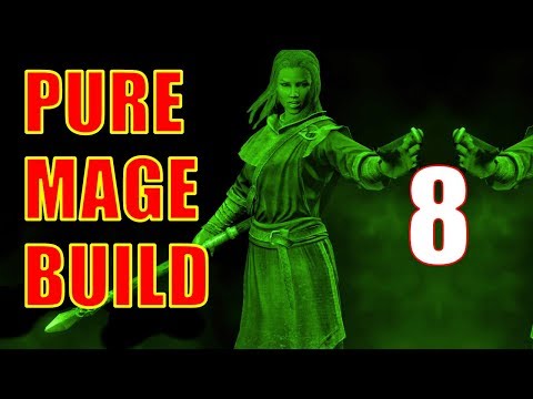Skyrim Pure Mage Walkthrough NO WEAPONS NO ARMOR Part 8 - Power Leveling Alteration with Tolfdir
